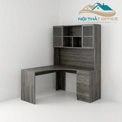 Bàn Làm Việc Chữ L Kèm kệ Sách BLV-52
