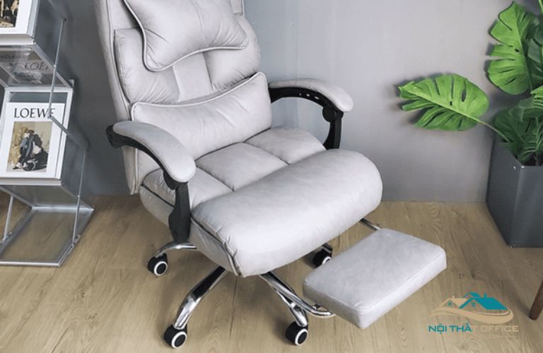 Gác chân dày dặn tạo cảm giác thoải mái, gác chân có thể xếp gọn