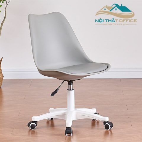 ghe lam viec eames chan nhua xoay GLV 49 10