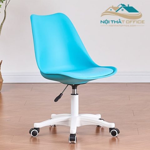 ghe lam viec eames chan nhua xoay GLV 49 11