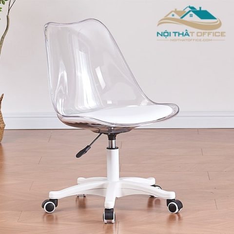 ghe lam viec eames chan nhua xoay GLV 49 4