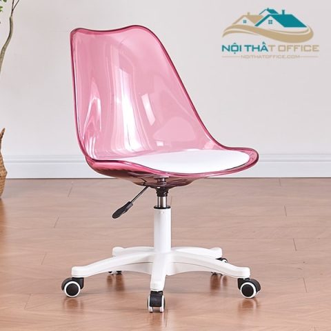 ghe lam viec eames chan nhua xoay GLV 49 6