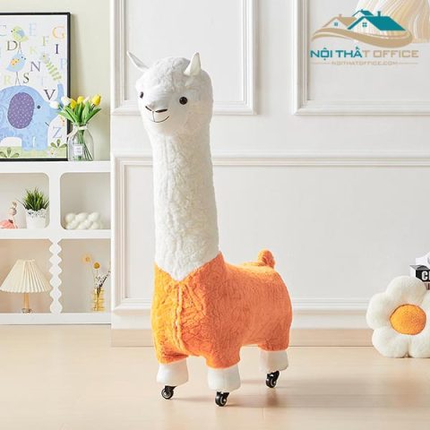 ghe lac da co banh xe alpaca 1