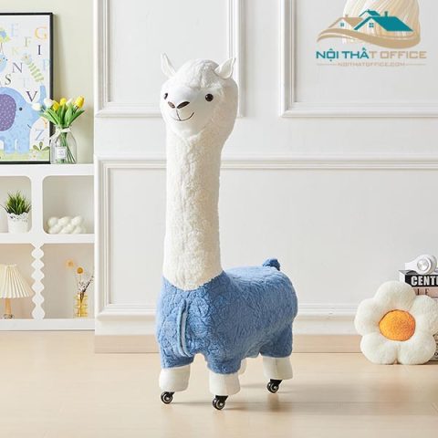 ghe lac da co banh xe alpaca 2