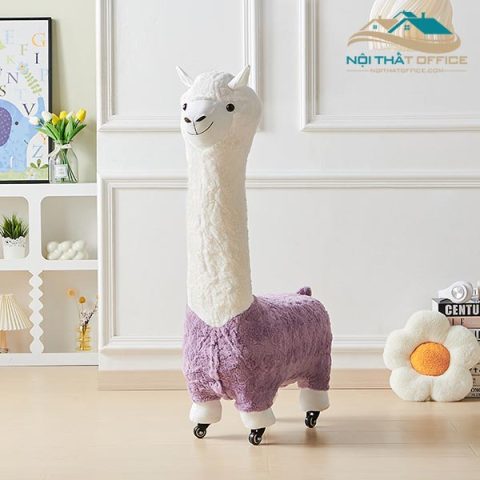 ghe lac da co banh xe alpaca 6