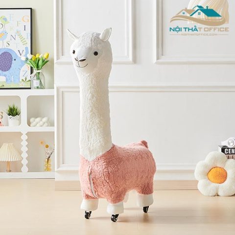 ghe lac da co banh xe alpaca 8