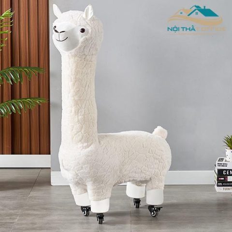 ghe lac da alpaca co banh xe 2