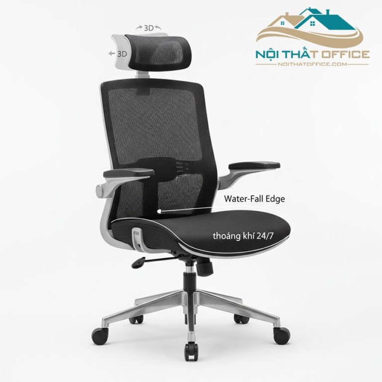 9 Ghế Xoay Có Tựa Đầu Tốt Nhất Tại Nội Thất Office 47 ghe xoay co tua dau 3