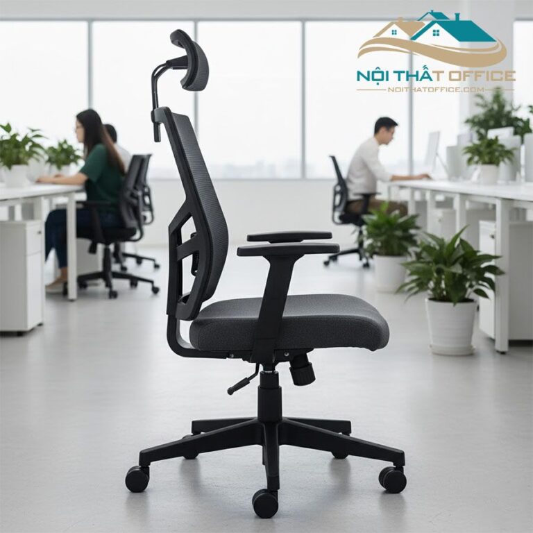 9 Ghế Xoay Có Tựa Đầu Tốt Nhất Tại Nội Thất Office 50 ghe xoay co tua dau 5