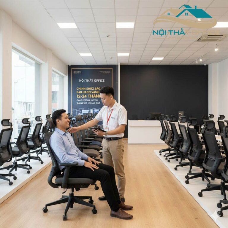 9 Ghế Xoay Có Tựa Đầu Tốt Nhất Tại Nội Thất Office 51 ghe xoay co tua dau 6