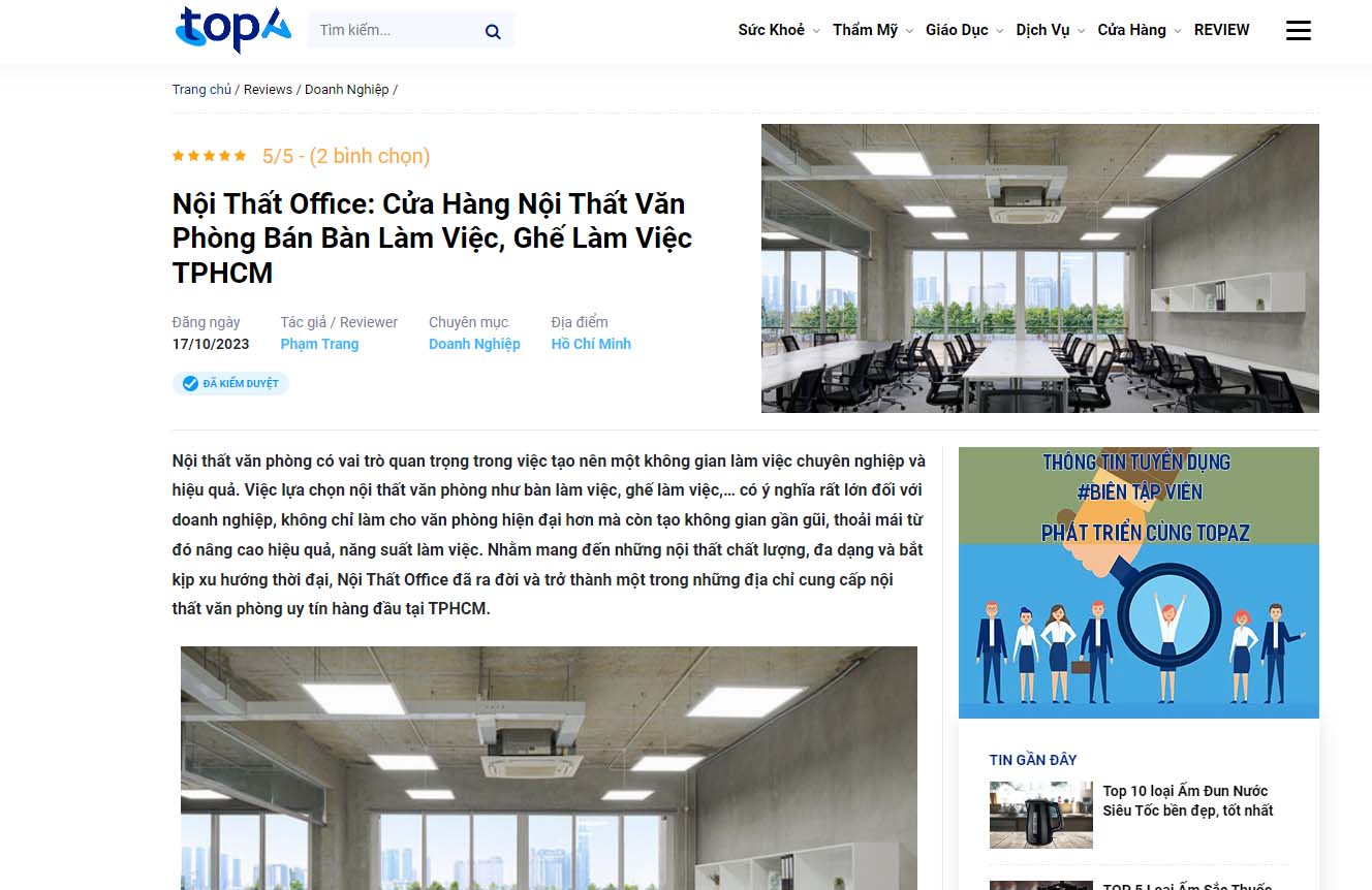 top az review noi that office