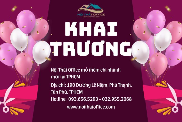 Nội Thất Office khai trương chi nhánh mới tại TPHCM