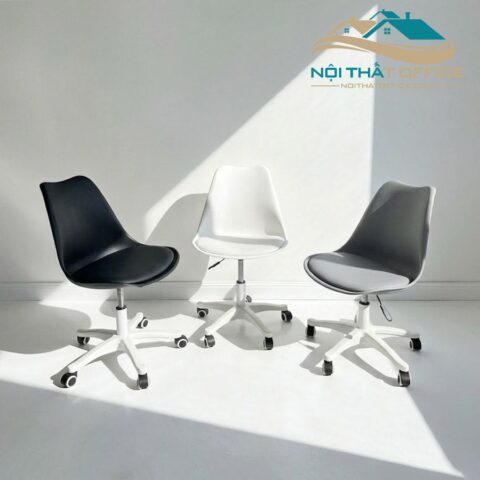 ghe eames chan xoay lam viec tai nha glv 53 13