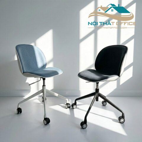 ghe gubi chan xoay lam viec tai nha glv 60 9