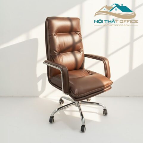 ghe lam viec boc da pu cao cap glv 81 22