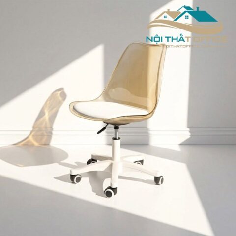 ghe lam viec eames chan nhua xoay GLV 49 6