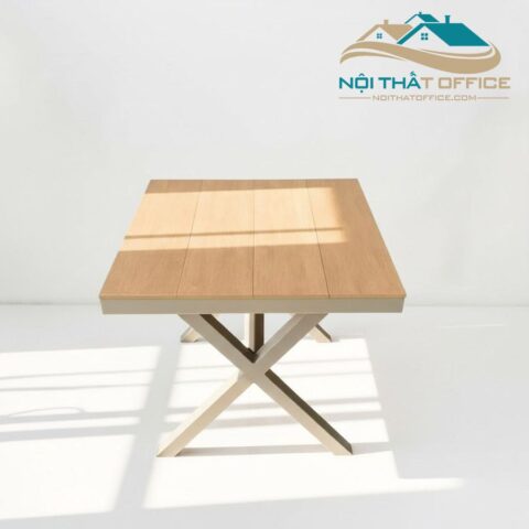 Bàn Ăn Sân Vườn Chân Chữ X Nhôm Đúc BNT-028 2 ban an san vuon chan chu x nhom duc bnt 028 10