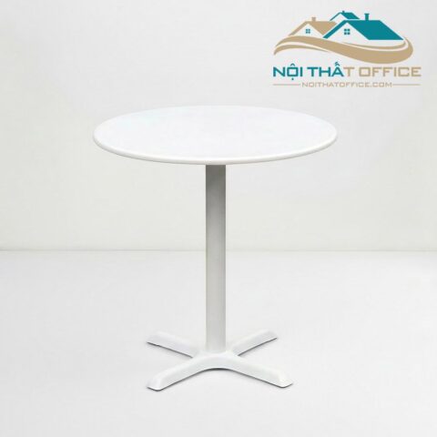 Bàn Cafe Sân Vườn Mặt Tròn Thép Carbon BNT-009 2 ban cafe san vuon mat tron thep carbon bnt 009 13