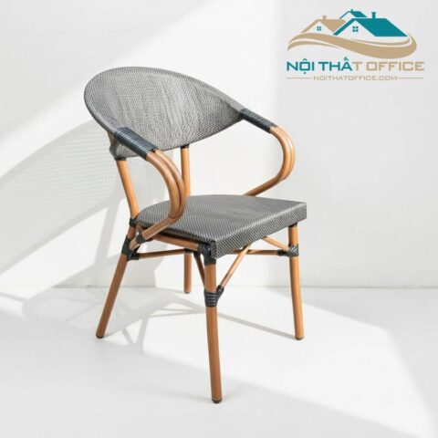 Ghế Nhôm Đúc Giả Mây Nhập Khẩu GNT-020