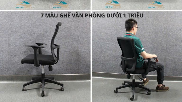 7 mau ghe van phong duoi 1 trieu