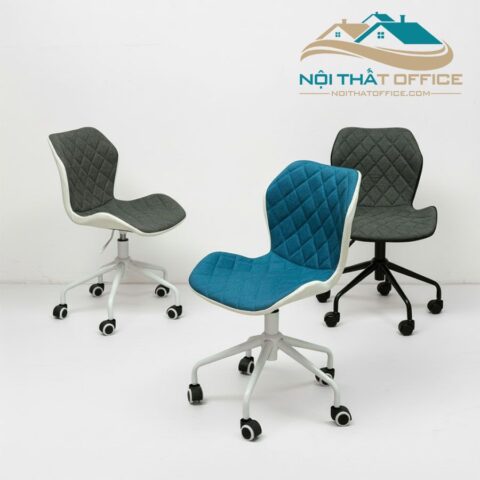 ghe xoay lam viec chan sat nem vai bo glv 0128 13