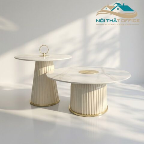Bộ Bàn Trà Sofa Tiếp Khách Phòng Giám Đốc BTS-004
