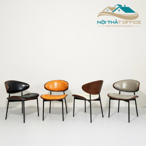 Ghế Cafe Tiếp Khách Nệm Da Lưng Gỗ GTK-051 5 ghe cafe tiep khach nem da lung go gtk 051 14