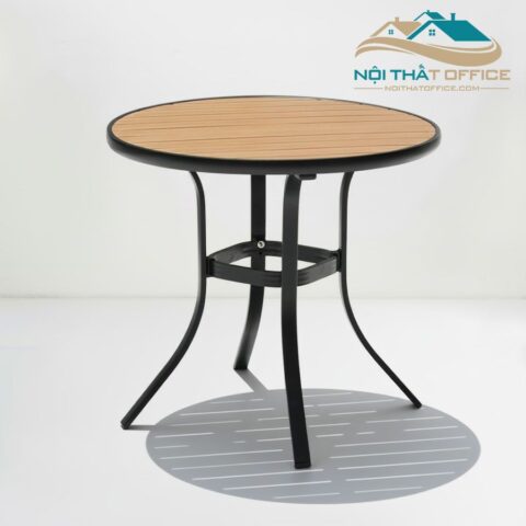 Bàn Cafe Ngoài Trời Khung Nhôm Đúc BNT-044