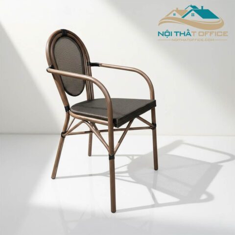 Ghế Ngoài Trời Thép Sơn Giả Mây GNT-037