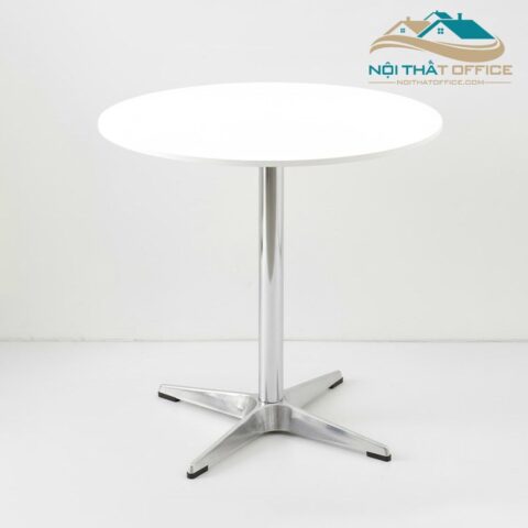 ban tron cafe tiep khach chan inox bcf 042 9