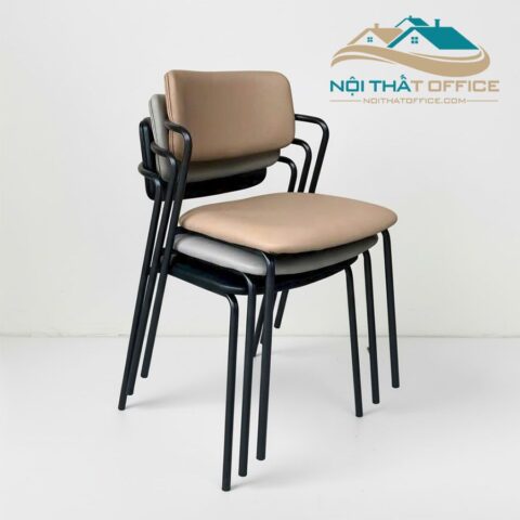 ghe cafe khung thep boc da pvc gcf 072 18