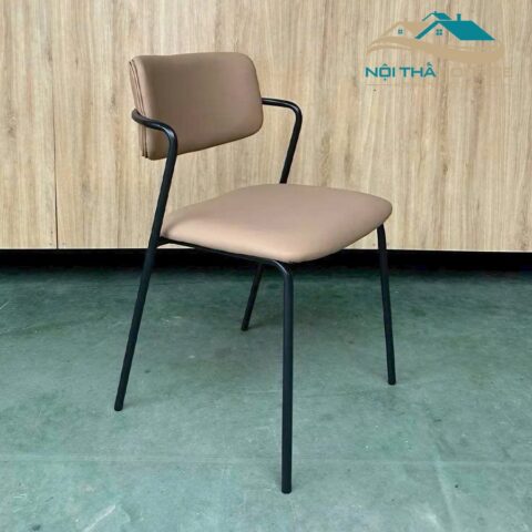 ghe cafe khung thep boc da pvc gcf 072 5