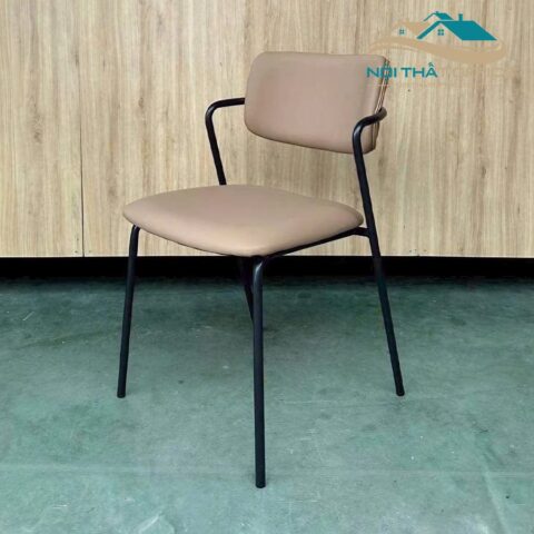 ghe cafe khung thep boc da pvc gcf 072 7