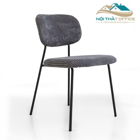 Ghế Cafe Khung Thép Bọc Vải GCF-071
