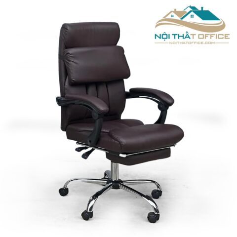 Ghế Da Trưởng Phòng Có Ngã Lưng GTP-021
