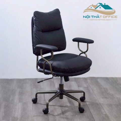 ghe xoay lam viec nem boc da pu glv 0138 6
