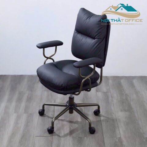 ghe xoay lam viec nem boc da pu glv 0138 7