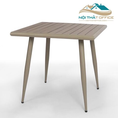 Bàn Ngoài Trời Khung Thép Sơn Epoxy Chống Gỉ BNT-040