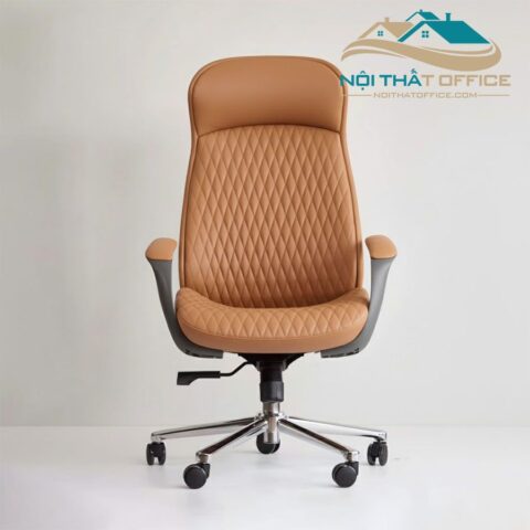 ghe xoay lam viec nem da simili glv 0141 17