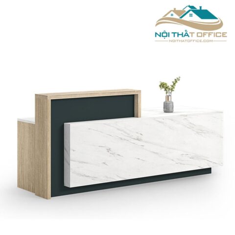 Bàn Lễ Tân Gỗ MDF Đặt Theo Yêu Cầu BLT-001