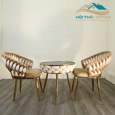 ban tron cafe khung thep xi ma vang bcf 046 4