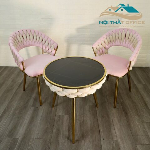 ban tron cafe khung thep xi ma vang bcf 046 6