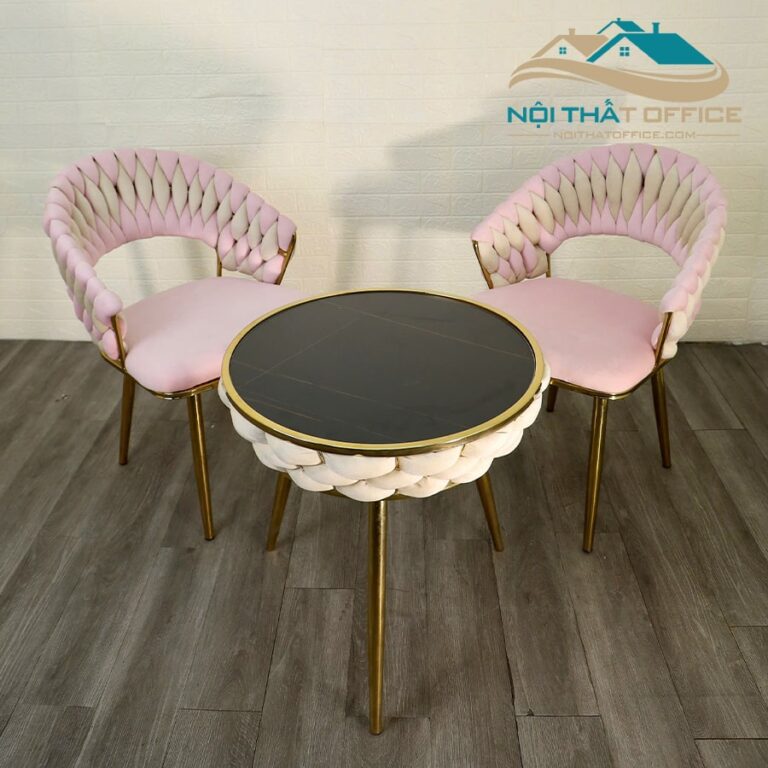 ban tron cafe khung thep xi ma vang bcf 046 6