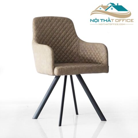 Ghế Cafe Bọc Da Phong Cách Vintage GCF-087