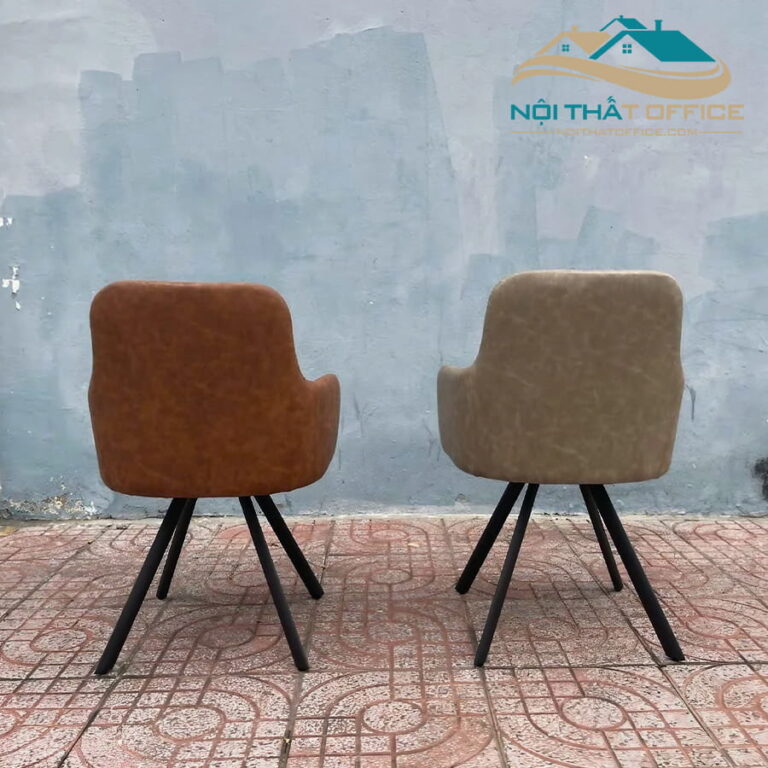 ghe cafe boc da phong cach vintage gcf 087 5