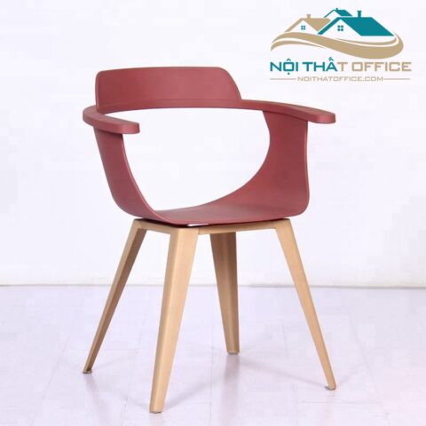 ghe cafe nhua chan sat son gia go gcf 083 5