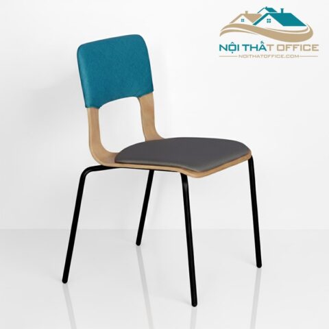 Ghế Cafe Chân Sắt Nệm Bọc Vải GCF-099
