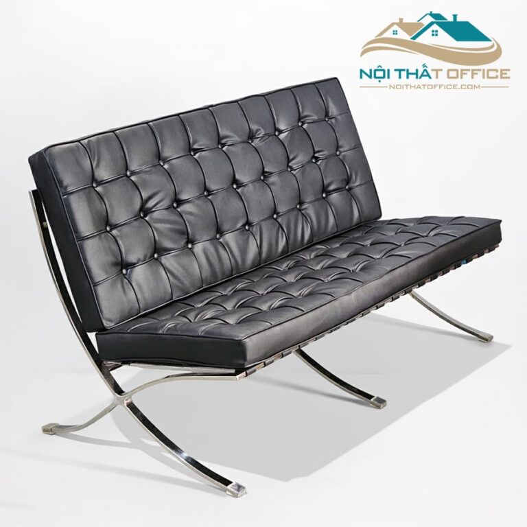 ghe sofa barcelona khung inox cao cap gsa 007 2