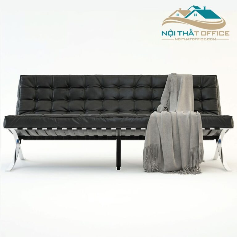 ghe sofa barcelona khung inox cao cap gsa 007 9