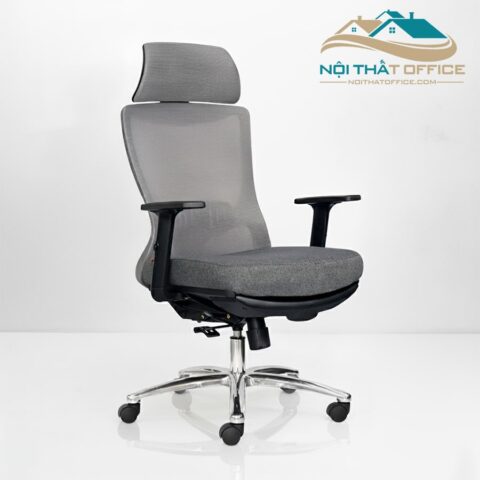 Ghế Xoay Làm Việc Ngả Lưng Có Gác Chân CTH-004